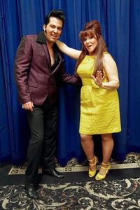 Danny Vernon Illusion of Elvis with Marcia "Ann-Margret"