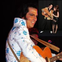 Danny Vernon Illusion of Elvis with Marcia