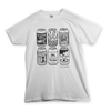 Beer Can T-Shirt | White