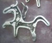 Celtic Lusitanian Horse Pendant