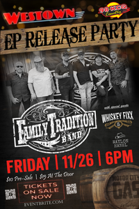 EP Release Party @ The Westown Theater wsg/ Whiskey Fixx & Waylon Hanel 