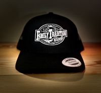 FTB Logo Curved Trucker Hat  Black/Black