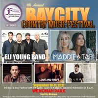 Bay City Country Music Festival w/ Eli Young Band & Love n Theft