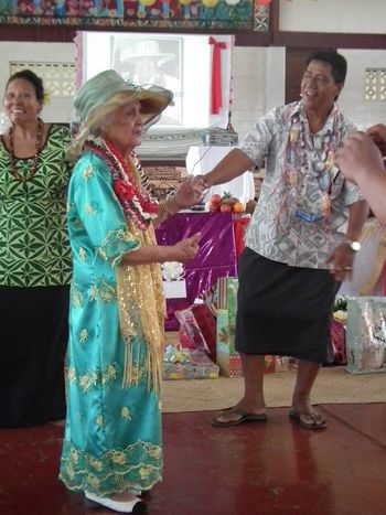 Tina's 80th birthday -& nephew Matai'a Lee
