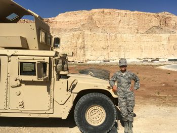 Undisclosed Location on Deployment
