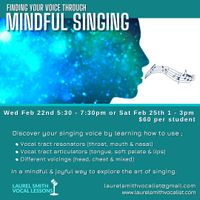 Finding your voice through Mindful Singing