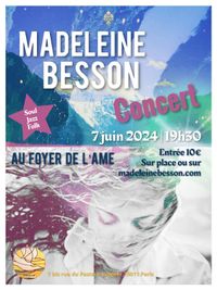 Madeleine Besson Concert Paris