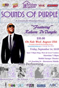 Sounds of Purple - A Concert for Penelope House