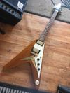 Original 1998 Epiphone '58 Korina Flying V reissue including Soft Gig Bag