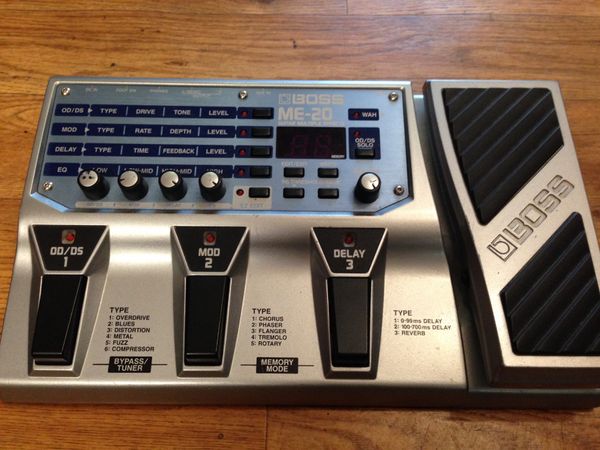 Pre-owned Boss ME20 Multi Effects Pedal - Guitars UK