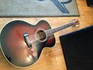 1980s Yamaha CJ 818 SB Tobacco Sunburst Acoustic Guitar