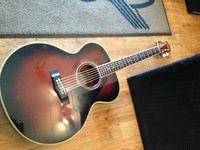 1980s Yamaha CJ 818 SB Tobacco Sunburst Acoustic Guitar