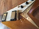 Original 1998 Epiphone '58 Korina Flying V reissue including Soft Gig Bag