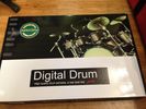 Portable Electronic Drum Pad kits Foldable Practice Instrument - BLACK WHITE