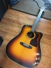 Excellent Guild USA F-50CE Standard 2012 - 2013 - Antique Burst + Case