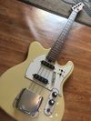 Early 1960s Japanese Falcon Tele Bass Guitar - Cream