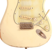 Vintage V6 Thomas Blug Signature Electric Guitar ~ Distressed Vintage White