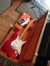 Fender USA FSR Limited Edition '57 Stratocaster Electric Guitar w/OHSC - Candy Apple Red