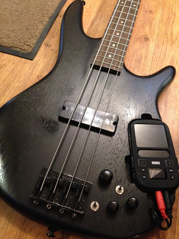 Pre Owned Ibanez SRKP4 with Korg Mini Kaoss Pad 2 Electric Bass