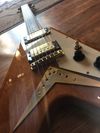 Original 1998 Epiphone '58 Korina Flying V reissue including Soft Gig Bag