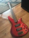 Yamaha RBX-374 Metallic Red Bass Guitar