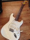 2008 Olympic White Made in Mexico Fender Stratocaster 