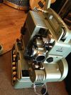 1960s Siemens Model 2000 16mm Vintage Film/Movie Projector, built-in Tube amp and separate Speaker 