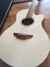 Yamaha APX600 Electro Acoustic Guitar - Vintage White.