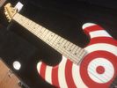 New/private stock 2004 USA Charvel, Sam Dimas Retro Bull’s-Eye Electric Guitar