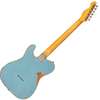Vintage V66 Paul Rose Signature Electric Guitar ~ Distressed Gun Hill Blue