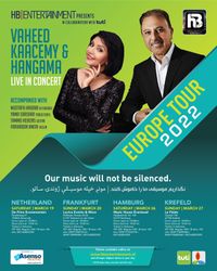 Vaheed Kaacemy & Hangama live in concert / Europe Tour 2022