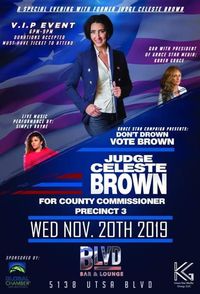 Special Campaign Event with Former Judge Celeste Brown