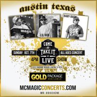 Live Concert with MC Magic, Baby Bash, & Lil Rob