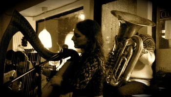 Magnolia Cafe, Guelph. With Colin Couch on tuba. Photo: Carey West
