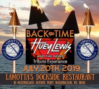 LaMotta's Restaurant Port Washington - BACK IN TIME Huey Lewis and the News Tribute Band