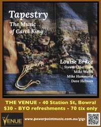 “Tapestry” The Carol King tribute