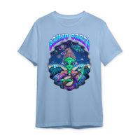 Banjo Earth Peru T-Shirt (Steel Blue)