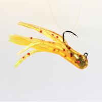 YELLOW MURDER ROE MICROJIG TUBE BAIT