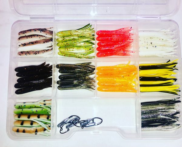Mid South Tackle Super Jigs Crappie Tubes Mini Pack 