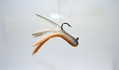 SILVER ORANGE TRICOLOR MINIJIG TUBE BAIT