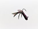 BLACK FUSCIA FLAKE MINIJIG TUBE BAIT