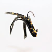 BLACK GOLDEN ROD FLAKE MINIJIG TUBE BAIT