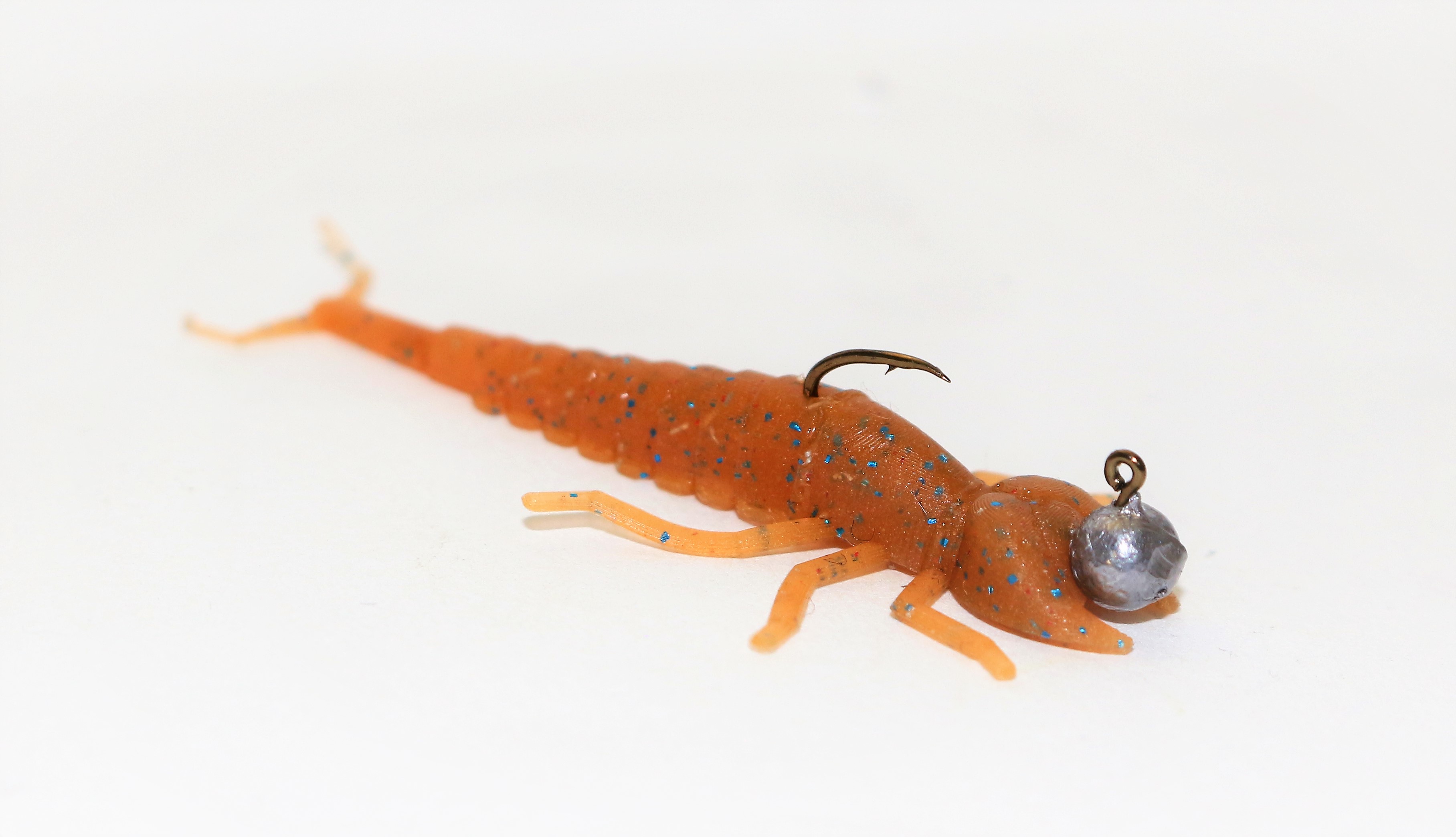 ORANGE CRUSH MAYFLY NYMPH Ultralightheavyweights Custom Minjigs