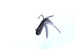 BLACK SILVER CUSTOM MINIJIG TUBE BAIT