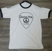 White Chapman Bros. Pick Logo Ringer T