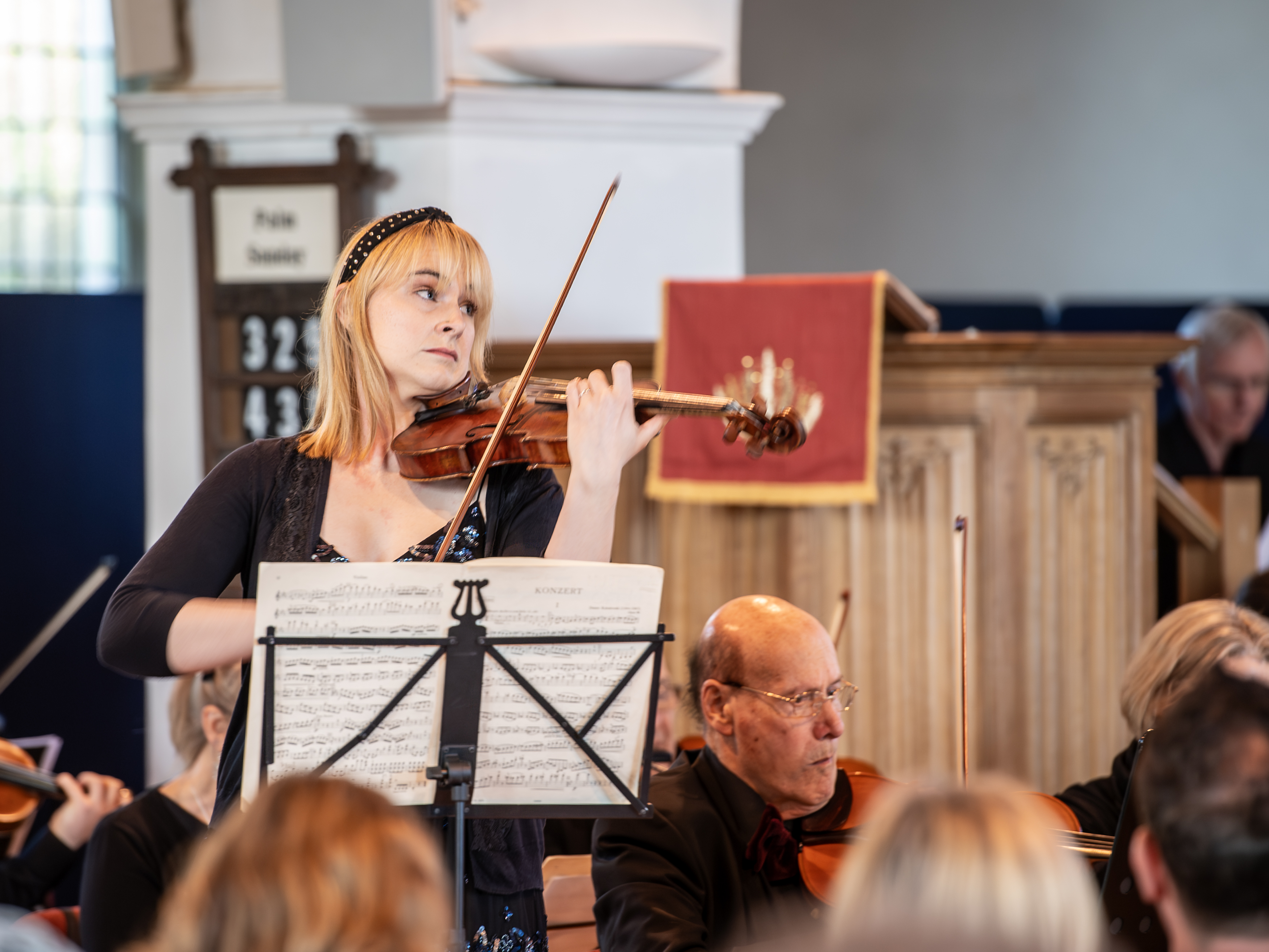 Catherine Lawlor performs Kabalevsky with the Portsmouth Philharmonic / Picture by Colin Farmery