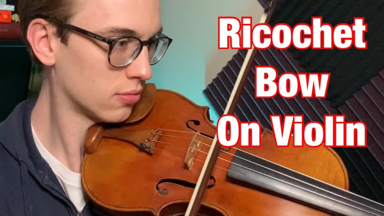 Learn How To Play Ricochet Bow Fast (2 BONUS TIPS) Violin Bow Tutorial