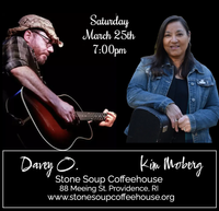 Stone Soup Coffeehouse co-bill featuring Kim Moberg and Davey O.