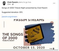 Club Passim Streams Tribute Night - Songs Released in 2000
