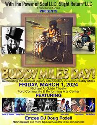 Buddy Miles Event - Christian Vegh/Slight Return - For the Love of Buddy Miles, A Buddy Miles Celebration